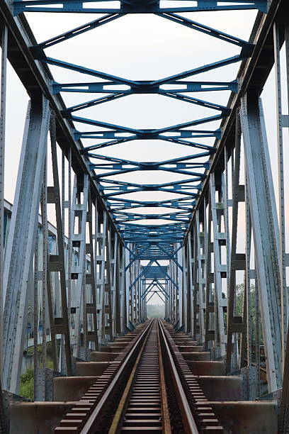 portrait on the railway bridge