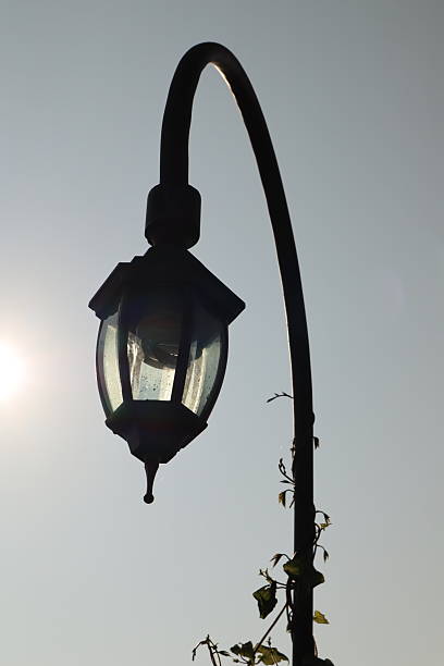 street lamp in the park