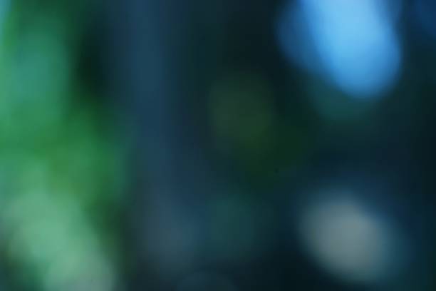 istock Abstract blurred nature background with bokeh effect of green and blue 2223291399