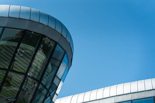 istock Modern Glass Building Against Clear Sky 2223293492