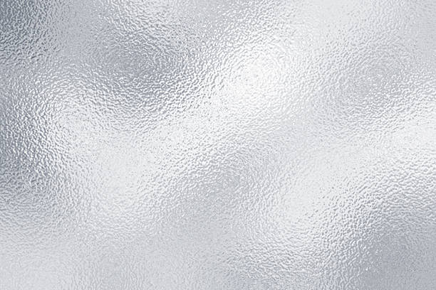 istock White gray foil froster glass texture background. Abstract gradient bright light reflection and shiny rough texture surface. Glass effect background 2223300788