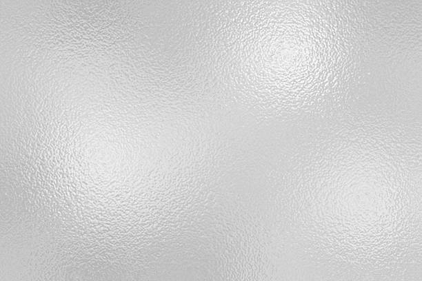 istock White gray foil froster glass texture background. Abstract gradient bright light reflection and shiny rough texture surface. Glass effect background 2223300790