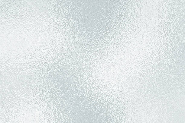 istock White gray foil froster glass texture background. Abstract gradient bright light reflection and shiny rough texture surface. Glass effect background 2223300868