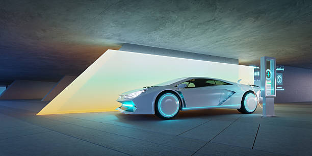 istock 3d rendering futuristic electric car charging in modern garage 2223307578