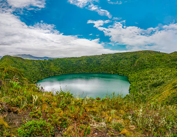 istock Laguna de Guatavita Landscape 2223308562