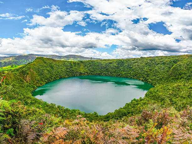 istock Laguna de Guatavita Landscape 2223308563