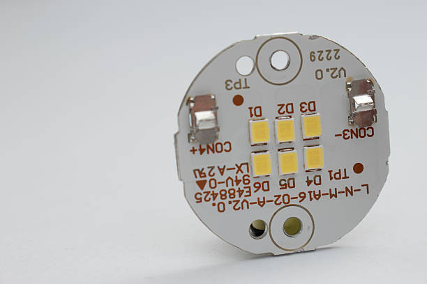istock High-resolution product photography of electronic components including PCB boards, LED modules, and small tech devices. Captured on clean white surfaces for use in industrial, educational, or technological content creation. Great for websites, presentatio 2223311417