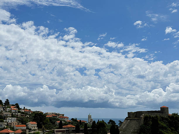 istock Montenegro Ulcinj town urban skyline. 2223317040