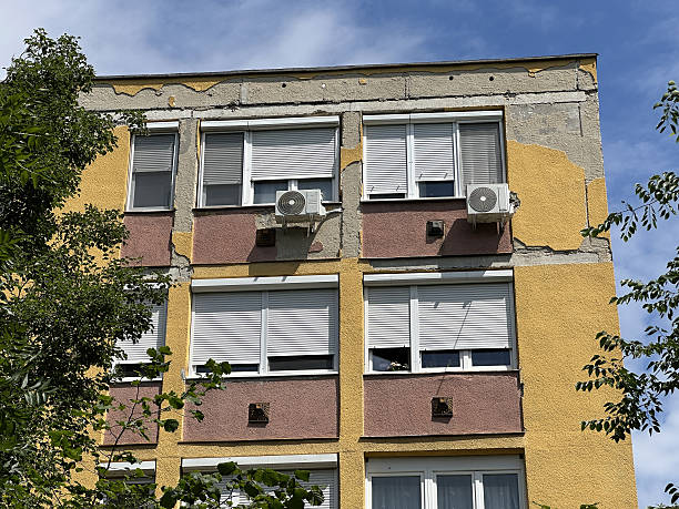 istock Old apartment building in the city 2223318105