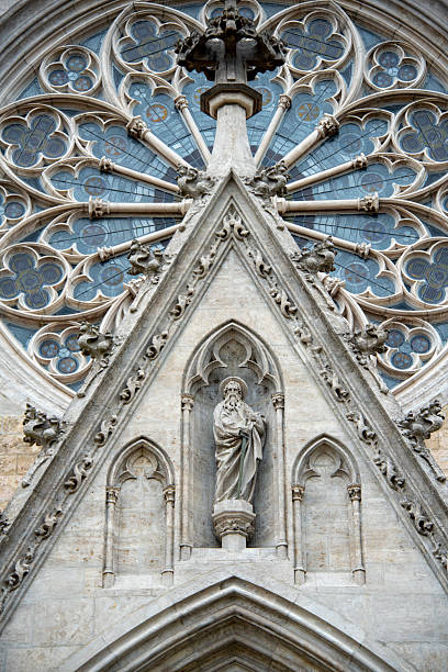 istock Gothic Window in St Paul's Church 2223318451
