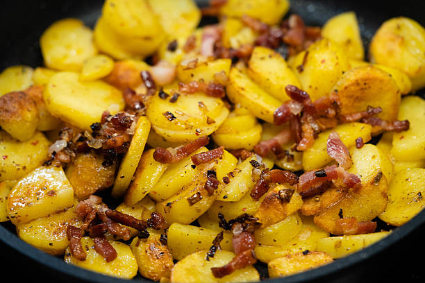 Batata Laminada com Cheddar e Bacon Fácil - receita deliciosa profissional - passo 2
