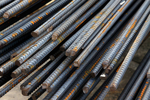 istock twisted steel at a construction site 2223328226