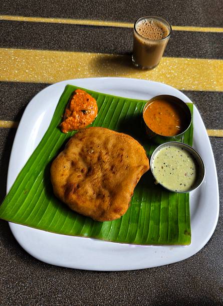 istock Delicious South Indian breakfast food Mangalore buns 2223331690