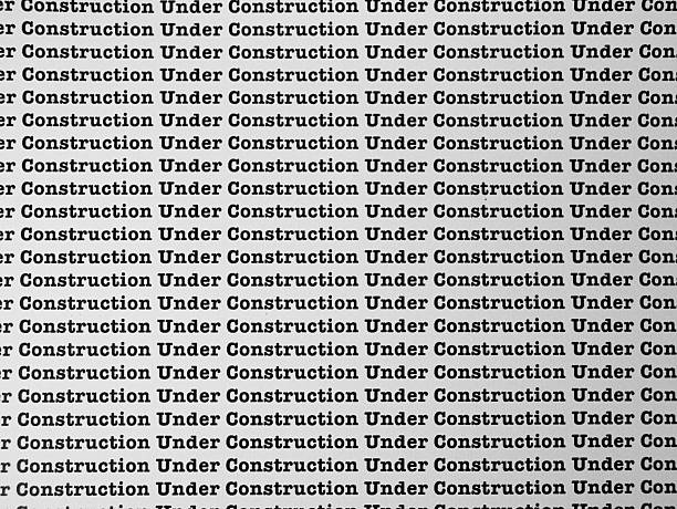 Close-up picture of a complex scaffolding.