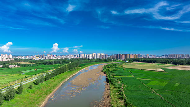istock Aerial photography of river basins 2223339817