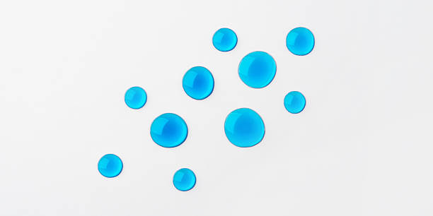 istock Drops of cosmetics on a white background 2223345932