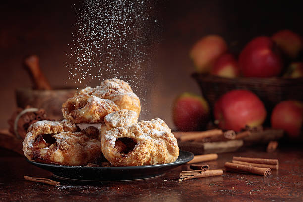 istock Homemade mini apple strudels with apples and cinnamon. 2223346482