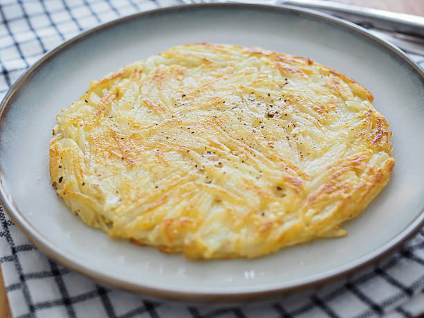 istock Potato galette on plate 2223351537