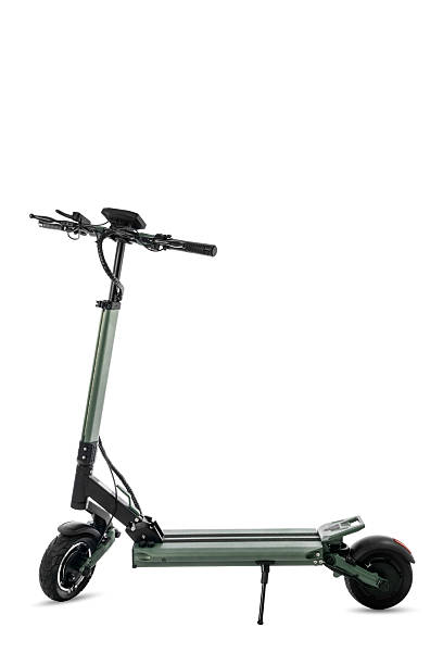 istock Modern Electric Scooter Isolated on White Background 2223352896