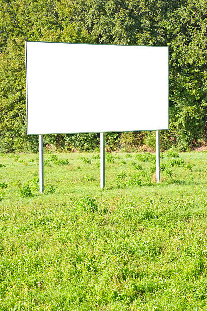 istock Blank advertising signboard in a countryside - concept image with space for inserting text 2223356181