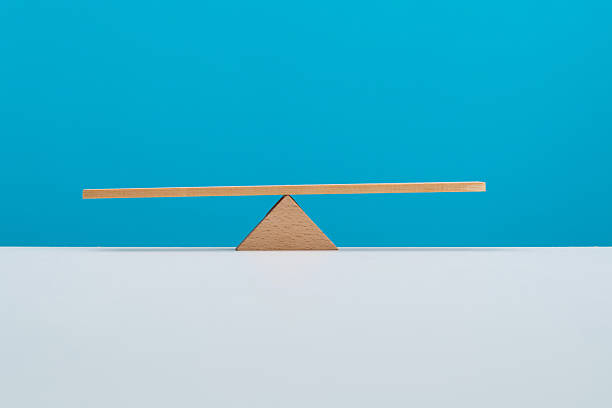 istock A seesaw made of toy blocks 2223358361
