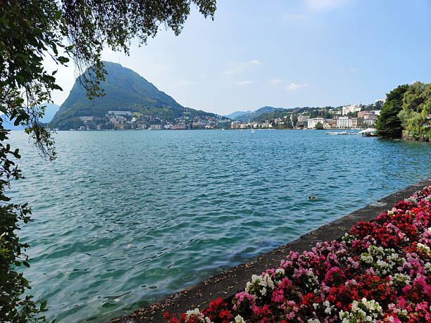 istock Lugano lake in summer, Switzerland 2223360156