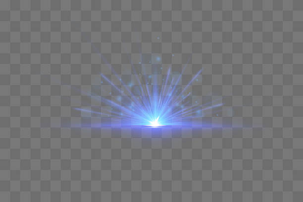 istock White glowing light explodes on a transparent background with ray. Transparent shining sun, bright flash. The center of a bright flash. stock illustration 2223364854