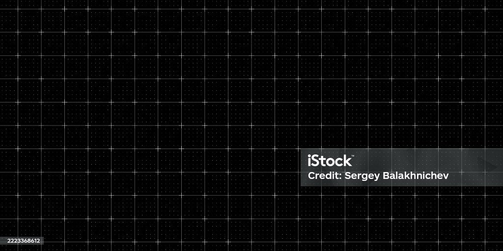 Faint Tech Matrix Pattern Tech Pattern With Square Grid Cross Points And Digital Dot Matrix On ...