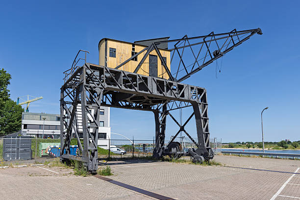 istock A unique gantry crane Nijmegen. 2223370546