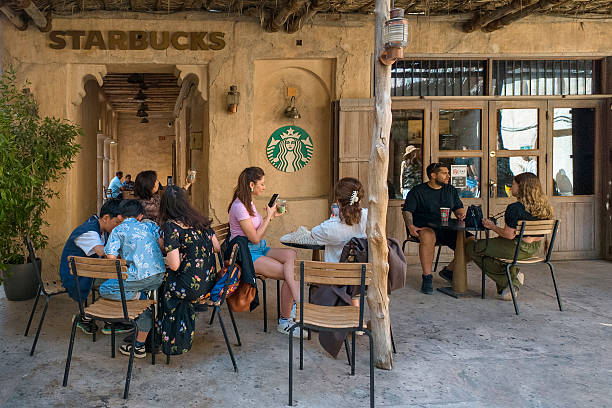The first Starbucks opened in the United Arab Emirates is located in Al Seef, Deira City Center, one of the oldest and most popular shopping malls in Dubai.