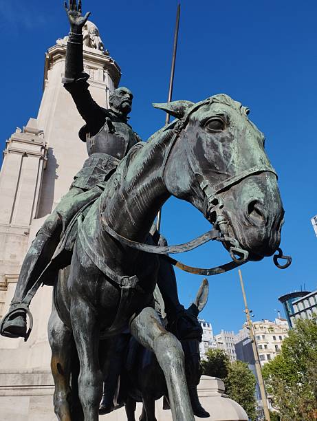 istock Monument to Miguel de Cervantes 2223377835