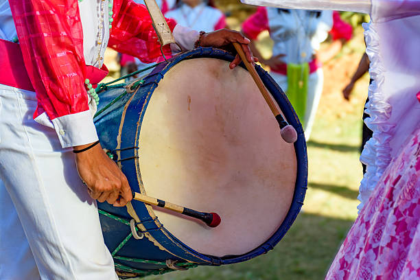 istock Drums and colorful clothes 2223395653