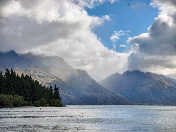 istock Elemental Grandeur: Lake Wakatipu Under a Dramatic Sky in Queenstown 2223398014