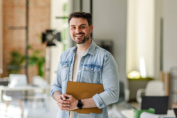 istock Professional collaboration in a contemporary Scandinavian office environment 2223411371