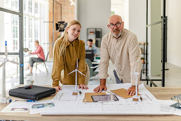 istock Collaboration in a Scandinavian style office with professionals engaging in innovative project planning 2223415432