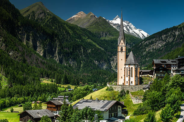 istock Heiligenblut Parish Church in Summer Alps 2223418638