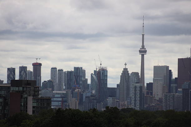 istock Landscape view of Toronto downtown in summer 2223420480