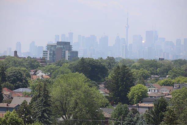 istock Landscape view of Toronto downtown in summer 2223420527