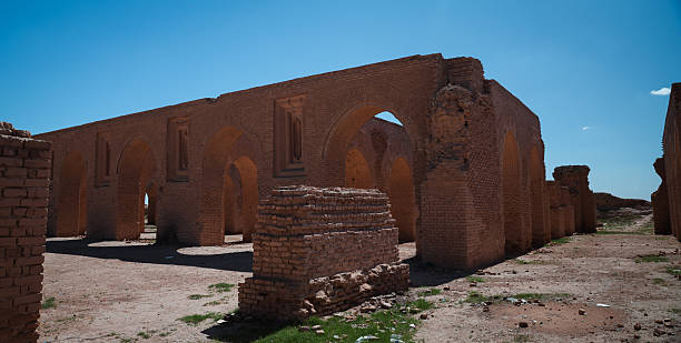 istock Exploring the ancient ruins in Abu Dulaf Iraq under the clear blue sky 2223423043