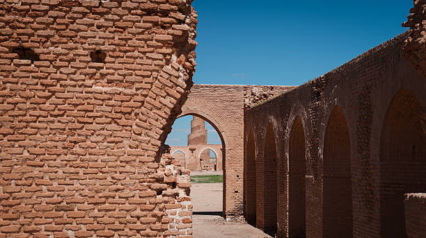istock Exploring ancient architecture in Abu Dulaf, Iraq under clear skies 2223423115