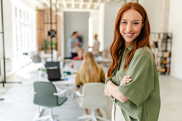 istock Professionals collaborating in a modern Scandinavian office space focusing on development and innovation 2223426244