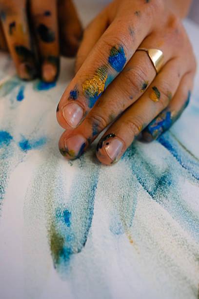 istock Brushstrokes of Expression an The Artist at Work 2223426402