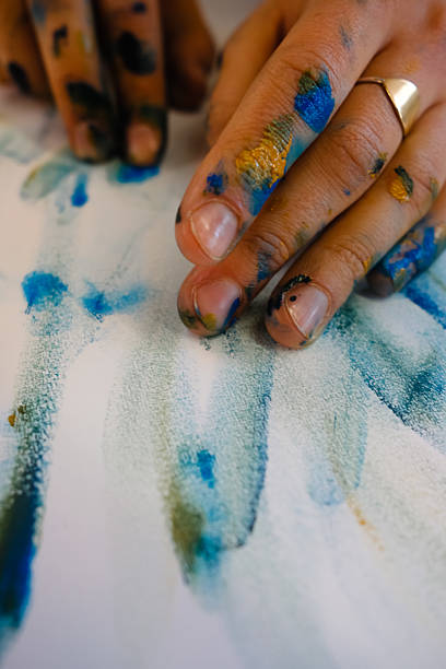 istock Brushstrokes of Expression an The Artist at Work 2223426406