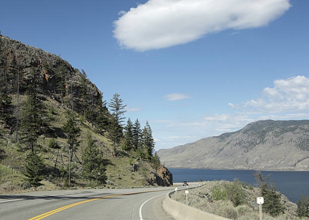 istock Trans-Canada Highway to Savona, British Columbia 2223427183