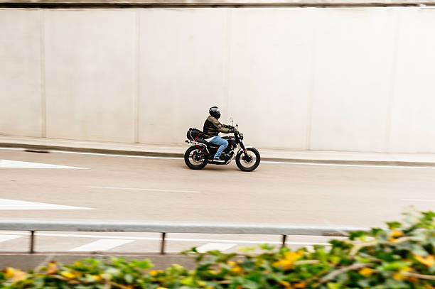 istock Motorbike in motion 2223431588