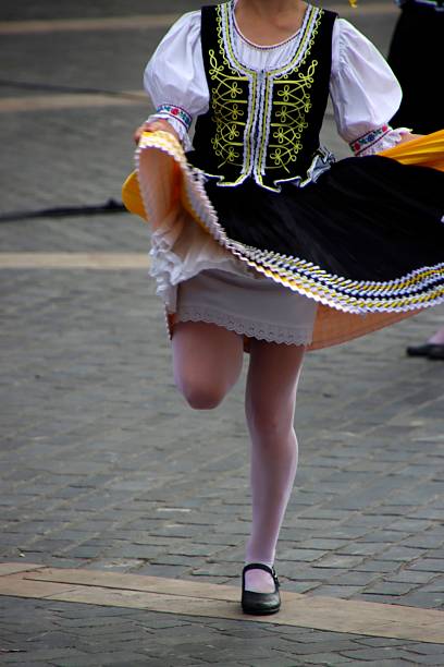 istock Girl Performing Slovak Folk Dance 2223436903