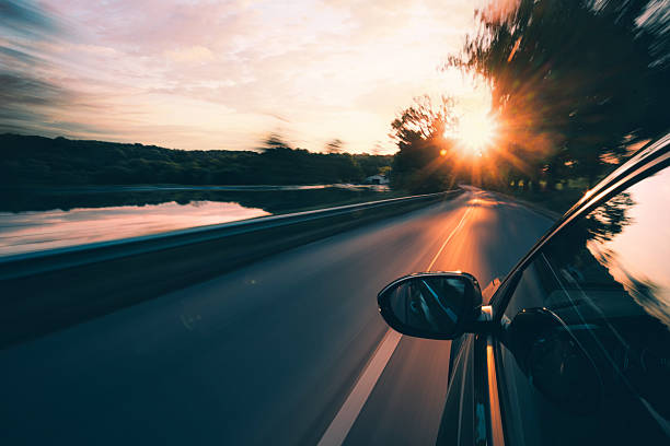 istock Driving on the country road 2223439845