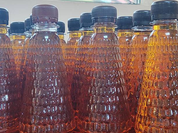 istock sunflower oil in bottles 2223441945