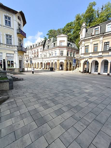 istock Little Square and Old Buildings 2223446467