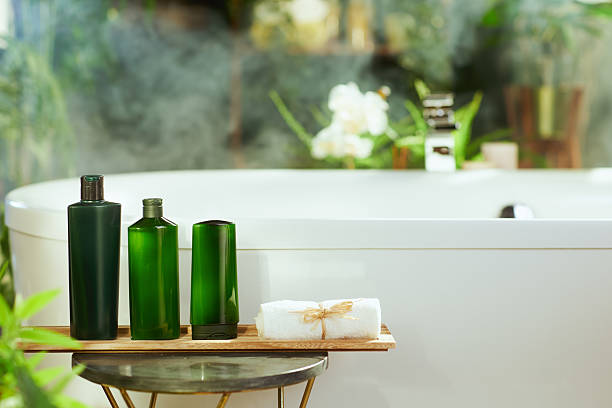 istock Natural Bath Products in a Serene Spa Bathroom 2223452730